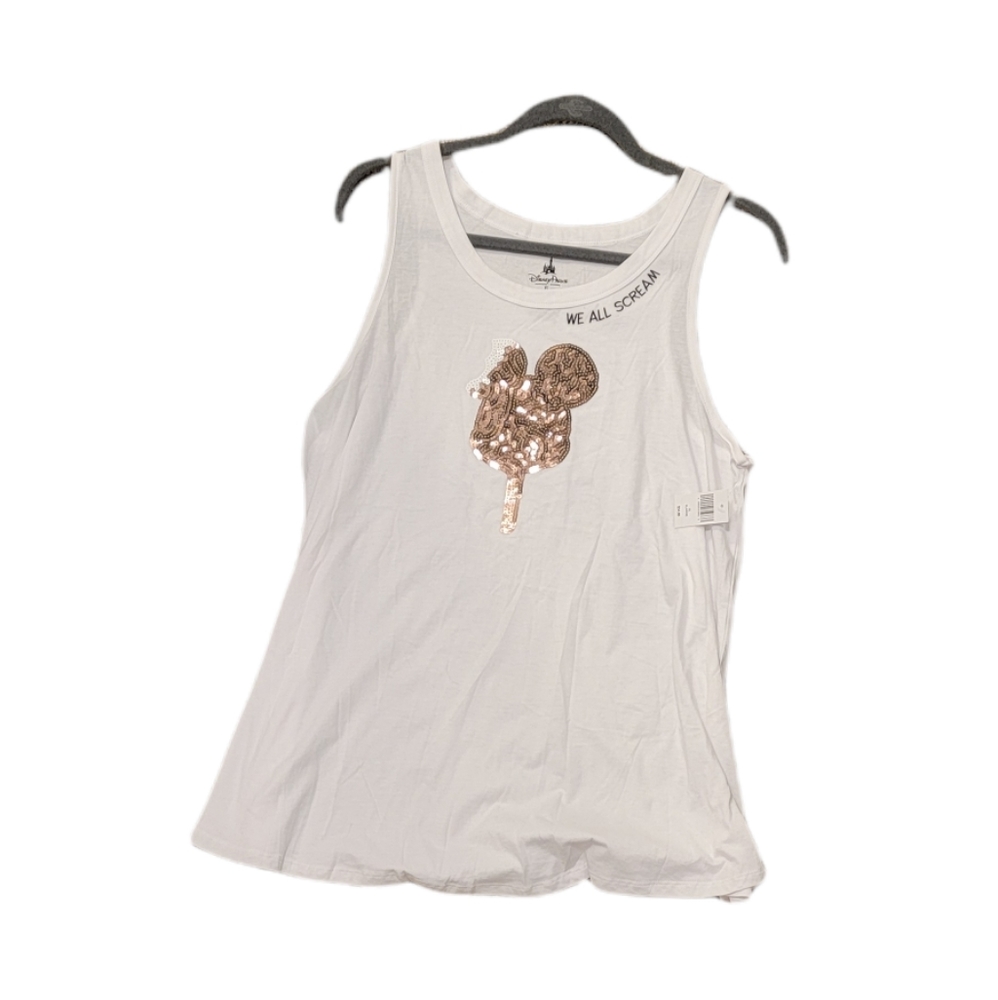 Disney white tank